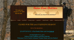 Desktop Screenshot of cadroncreekoutfitters.com